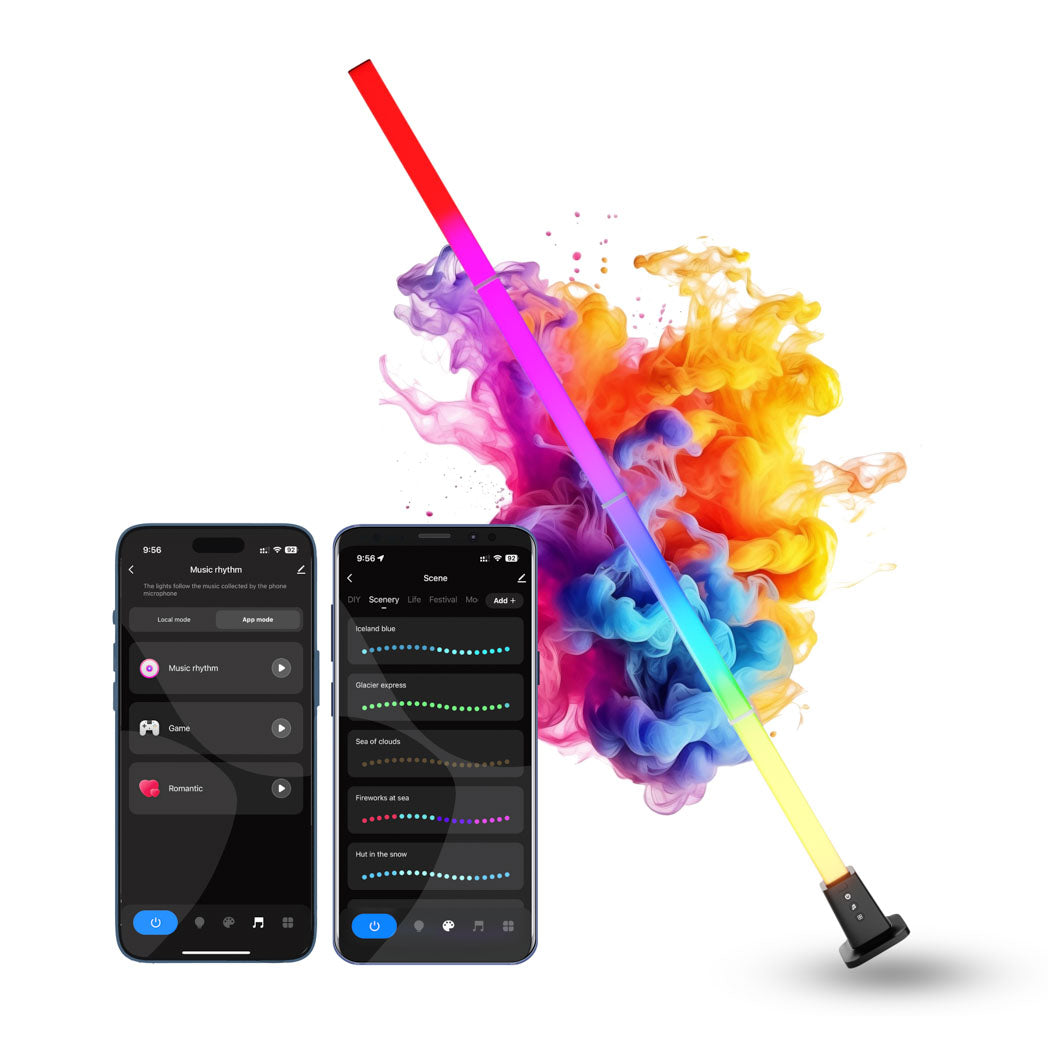 Smart Corner Lamp – 16M Colours, App & Voice Control