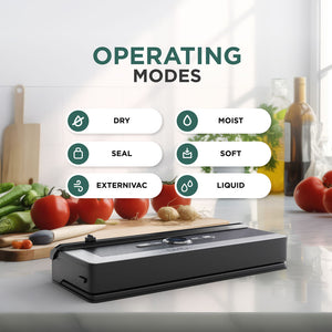 Vacuum Sealer - Starter Kit, 6 Modes, Bags Included