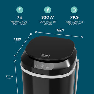 Spin Dryer - 7kg with Stainless Steel Tub