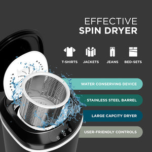 Spin Dryer - 7kg with Stainless Steel Tub