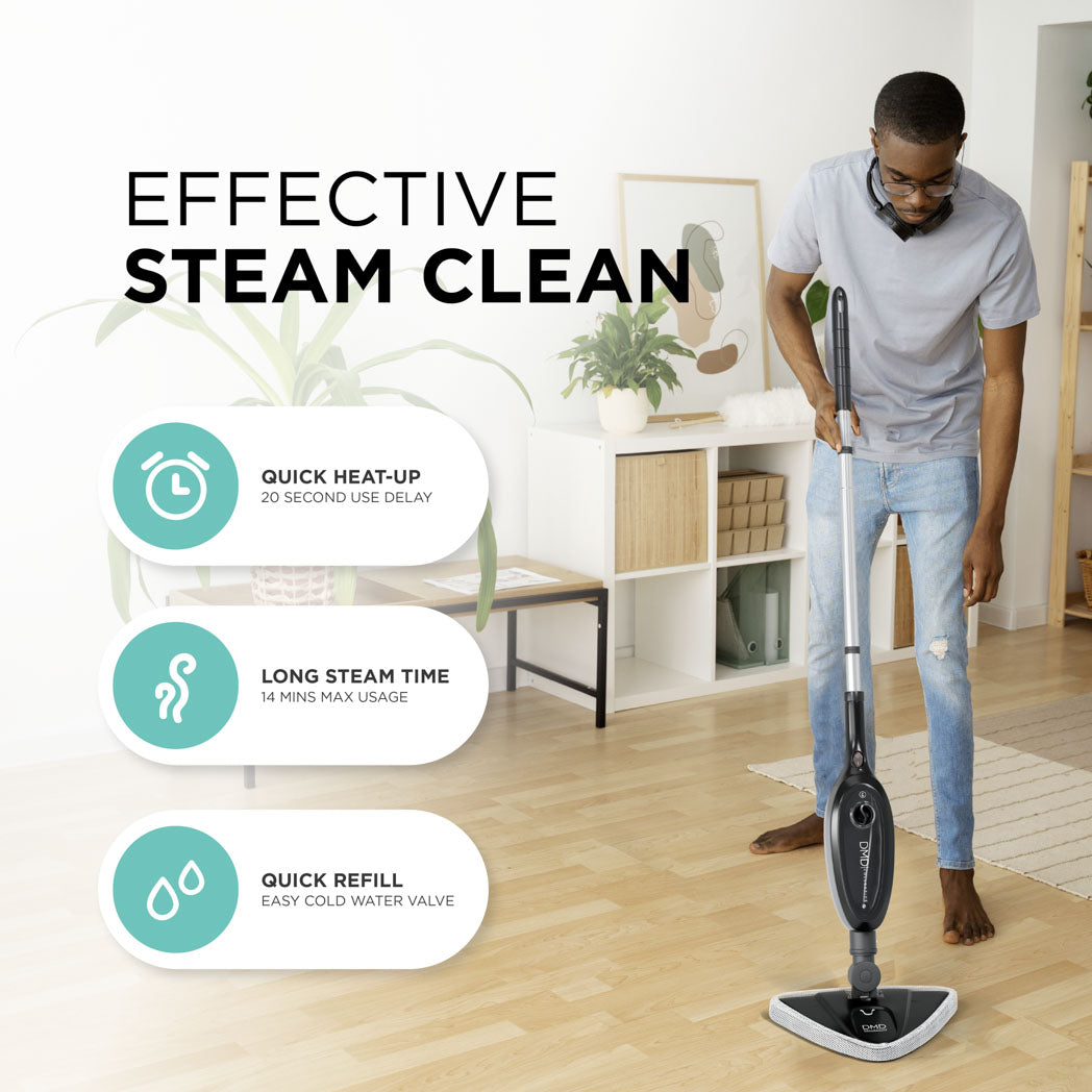 10-in-1 Multifunction Upright Steam Cleaner Mop