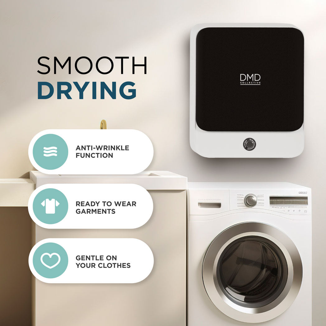 3kg Vented Mini Tumble Dryer with Anti-Wrinkle & Cool Air