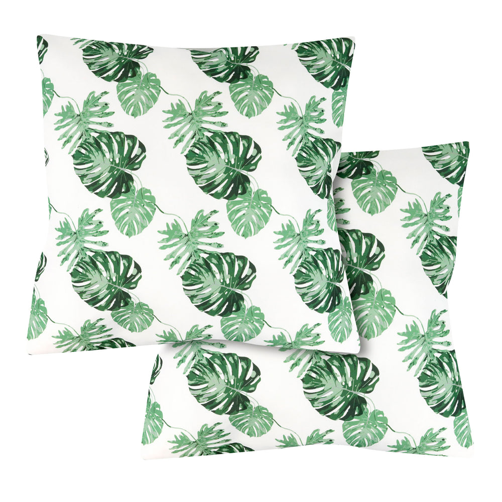 Pack of 2 Bali Leaf Cushion Covers