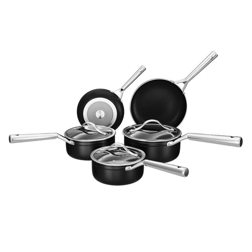 VITA - Non Stick Pan Set - Durable Stainless Steel Pans for Induction Stove Cooking