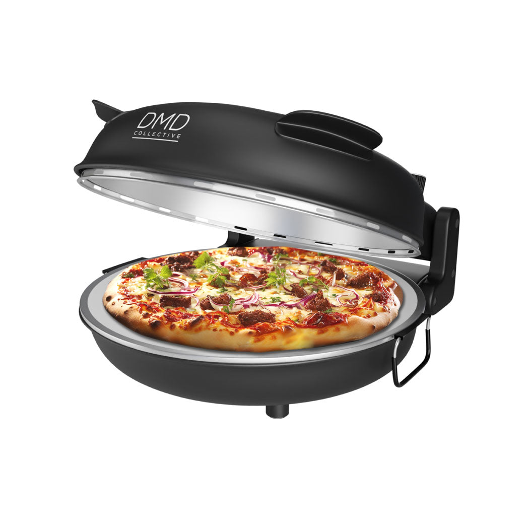 12" Pizza Oven – Stone-Bake with Thermostat & Paddles