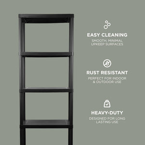 Shelving Unit - 3/4/5 Tier, Heavy-Duty
