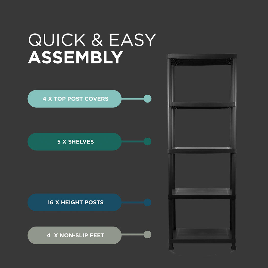 3/4/5 Tier Heavy Duty Shelving Unit