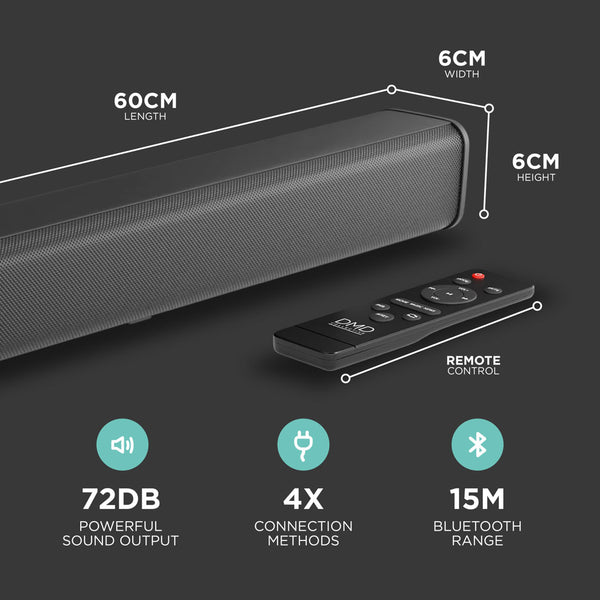 TV Sound Bar - All-in-One, Wireless