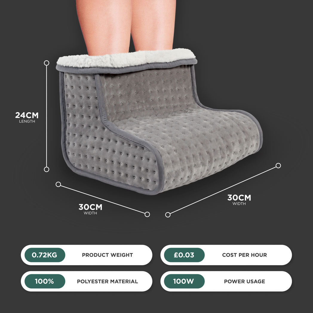 Cosy Foot Warmer – 3 Heat Settings & Auto Shut-Off