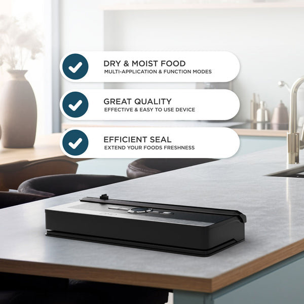 Vacuum Sealer - Starter Kit, 6 Modes, Bags Included
