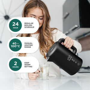 Smart Kettle with App & Voice Control – Variable Temperature Electric Kettle 1.5L