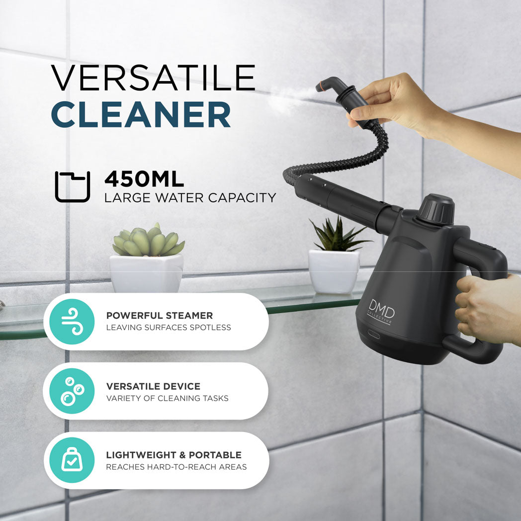 9-Piece Handheld Steam Cleaner Kit