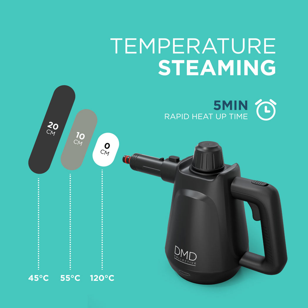 9-Piece Handheld Steam Cleaner Kit