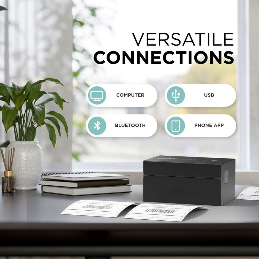 Bluetooth Thermal Label Printer 4x6 Inch | DMD Collective