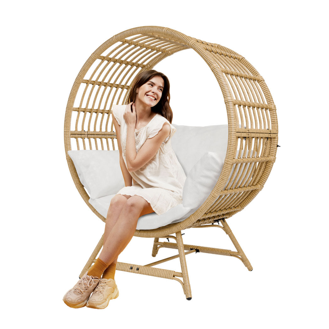 Azalea Standing Egg Chair with Super Soft Cushion