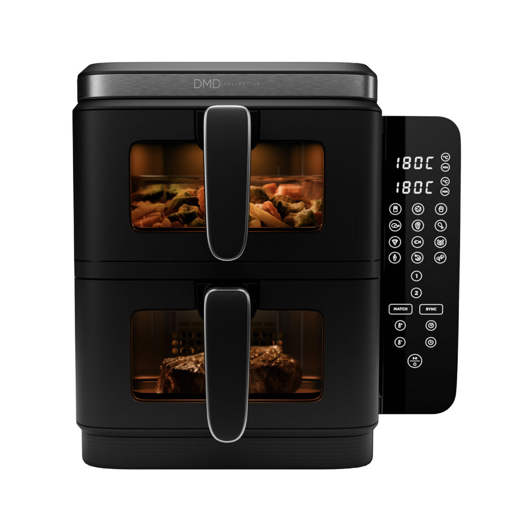 11L Vertical Dual Stacked Air Fryer with 12 Cooking Functions