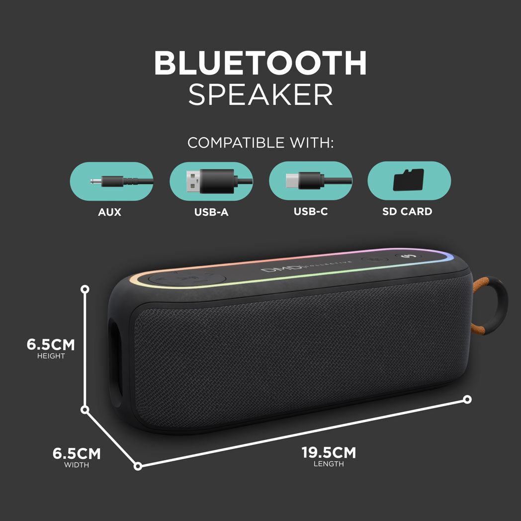 Portable Wireless Bluetooth Speaker IPX5