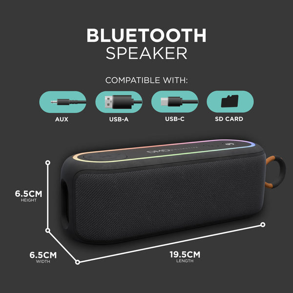 Bluetooth Speaker - Portable, Wireless