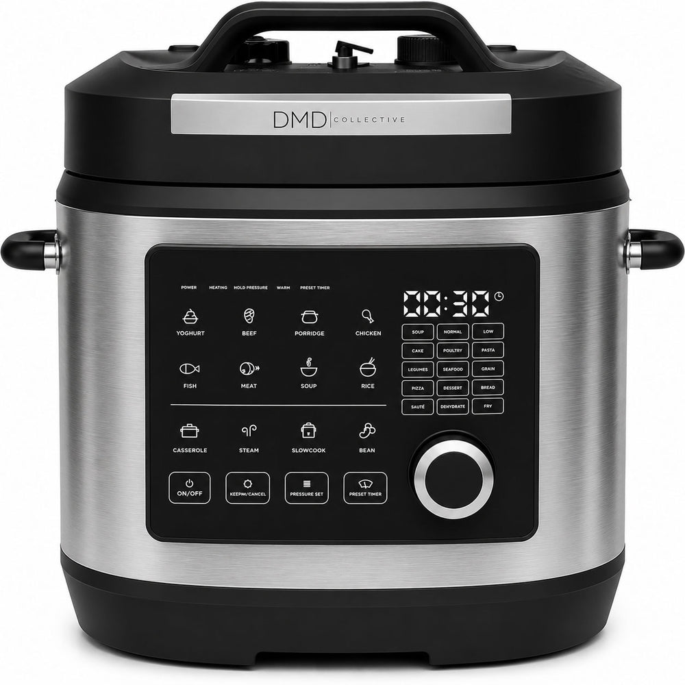 6L Electric Multi Cooker Pressure Cooker with LED Display