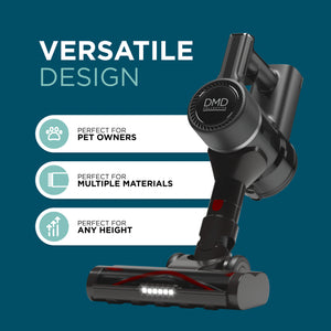 PowerPulse 3X Cordless Vacuum Cleaner – 550W, 45Kpa Suction, 50 Min Runtime, Fast Charging