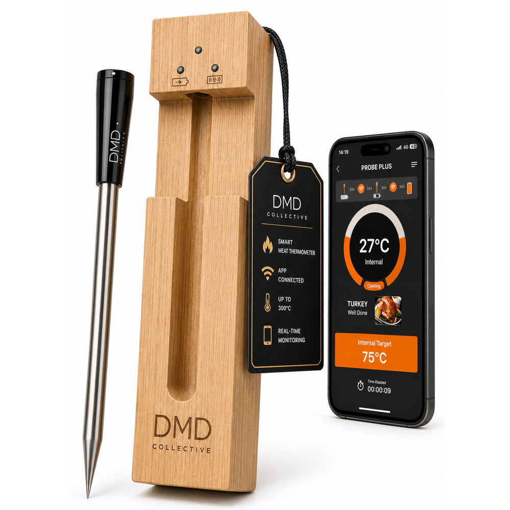 Wireless Smart Meat Thermometer with Bluetooth App