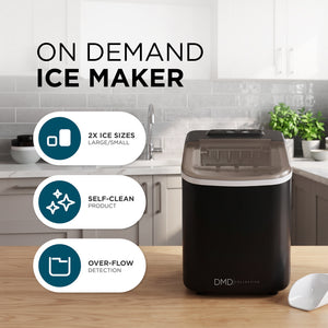 Countertop Ice Maker Machine with Fast Ice in 6–12 Minutes