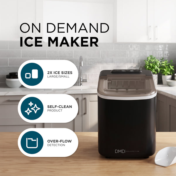 Countertop Ice Maker Machine with Fast Ice in 6–12 Minutes