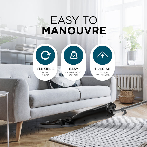 Steam Mop Floor Cleaner with Adjustable Steam Control for Tile, Laminate and Sealed Wood 1300W