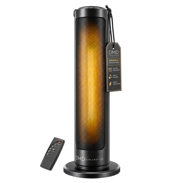 20" Ceramic Tower Heater with Remote & Timer 2000W