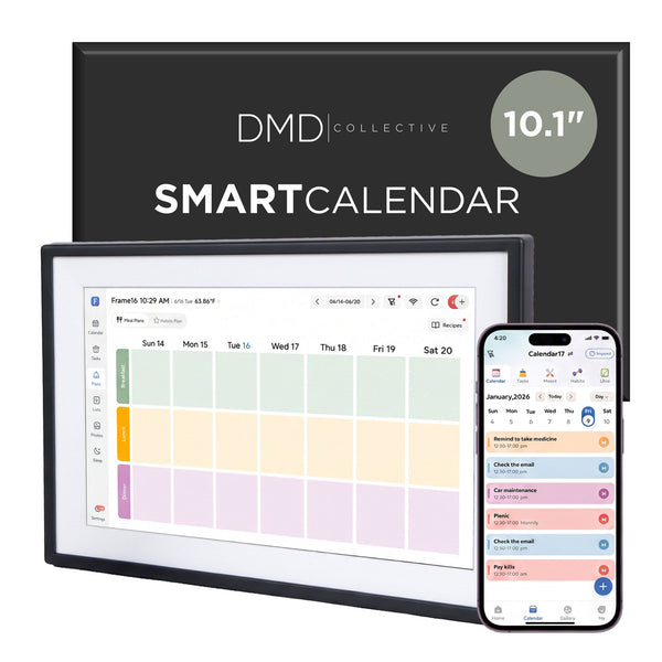 10.1" & 15.6" Smart Digital Family Calendar & Photo Frame | Explore