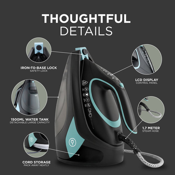 2200W Vertical Steam Generator Iron with 1.5L Tank