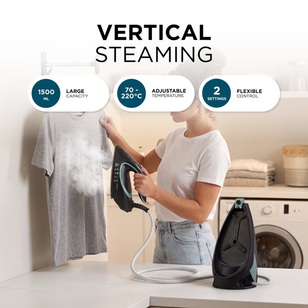 2200W Vertical Steam Generator Iron with 1.5L Tank