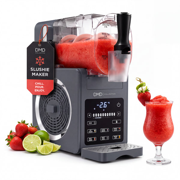 Slushie Machine 1.9L – Frozen Drink, Slushie, Milkshake, Cocktail & Ice Cream Maker | No Ice Needed, Digital Temperature Display