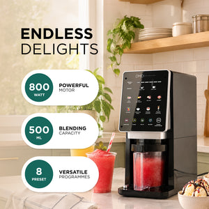 650ml Ice Cream Maker & Slushie Machine with 3 Cups
