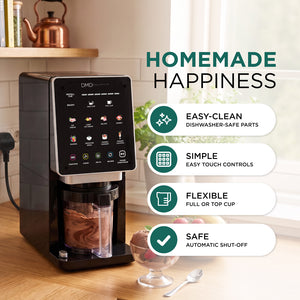 650ml Ice Cream Maker & Slushie Machine with 3 Cups