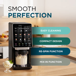 650ml Ice Cream Maker & Slushie Machine with 3 Cups