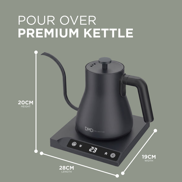 600ml Gooseneck Pour Over Kettle with Digital Temperature Control