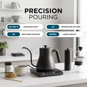 600ml Gooseneck Pour Over Kettle with Digital Temperature Control