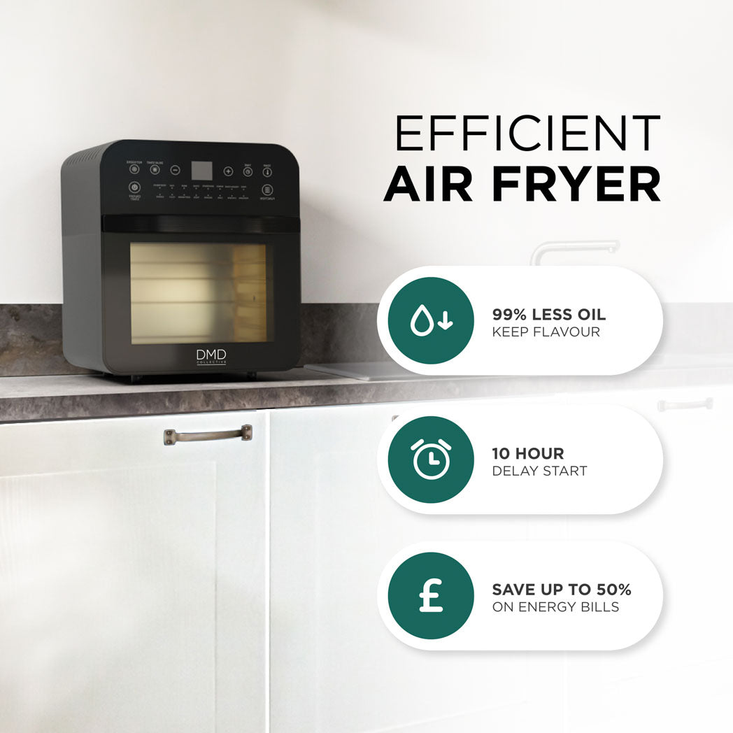 12L Air Fryer Oven – 16 Cooking Modes & Touchscreen