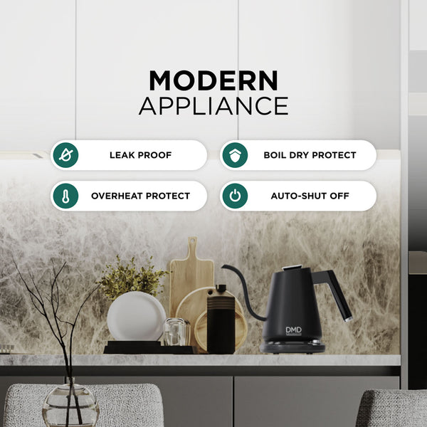 Gooseneck Kettle with Temperature Control