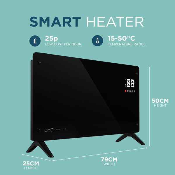 Smart Glass Panel Heater – Fast, Silent & Energy-Efficient