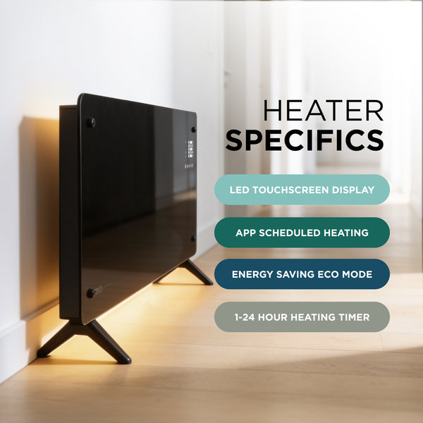 Smart Glass Panel Heater – Fast, Silent & Energy-Efficient
