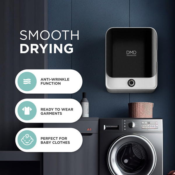 Mini Tumble Dryer - Vented, Anti-Wrinkle and Cool Air