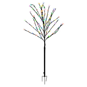 Solar Cherry Blossom Tree Stake Light