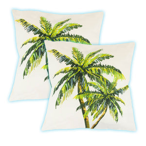 Pack of 2 Light-Up Palm Cushion Covers