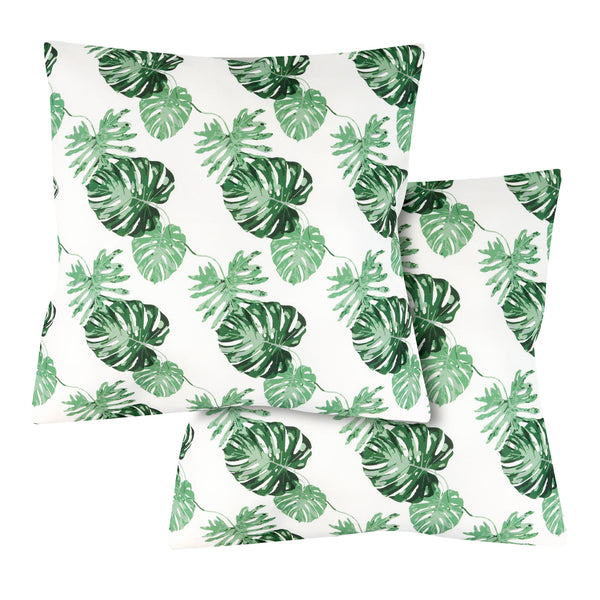 Pack of 2 Bali Leaf Cushion Covers