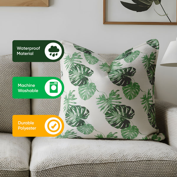 Pack of 2 Bali Leaf Cushion Covers