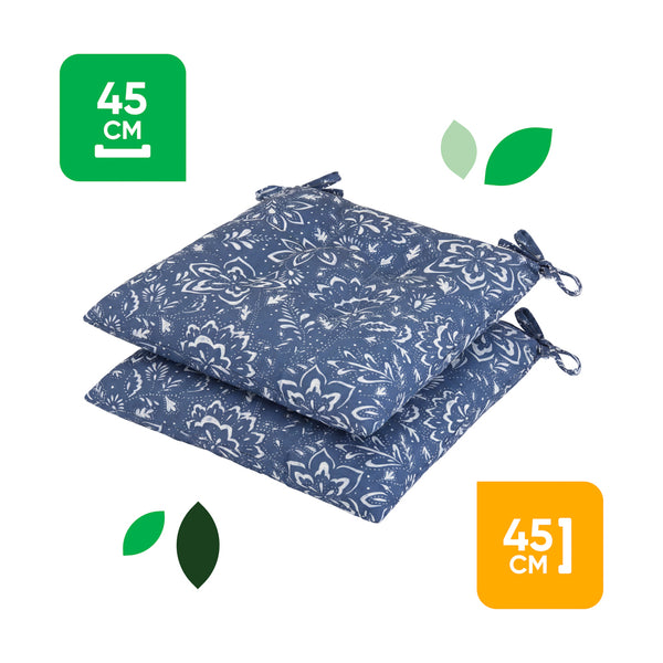 Pair of Outdoor Seat Pads – Hampton Design Chair Cushions