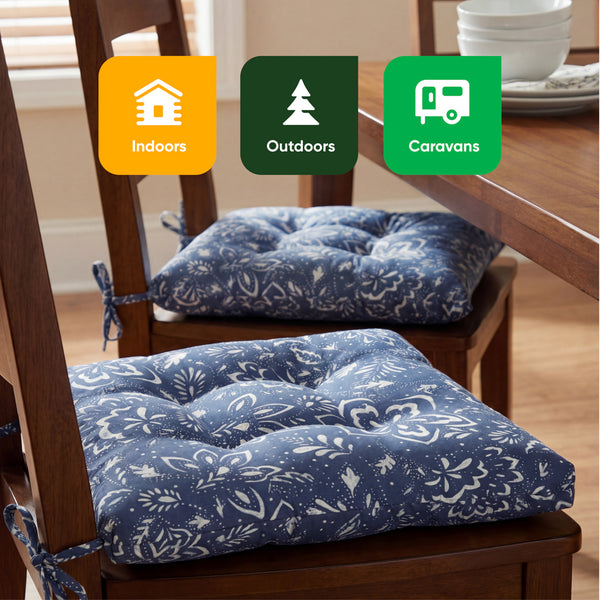 Pair of Outdoor Seat Pads – Hampton Design Chair Cushions