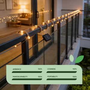Solar Rope Lights – 4m Decorative LED Rope Light with 45 LEDs